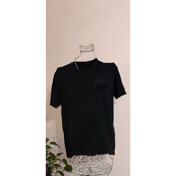 Authentic Nice Salsa Jeans men size regular fit t-shirt. Black. Round neck. Shor - Picture 3 of 6